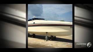 Cigala e bertinetti quasar 37 power boat motor yacht year  1994 [upl. by Melody8]