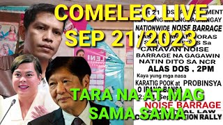 Tara Sama Sama Tayo Comelec Live Sep 212023 [upl. by Hanafee]