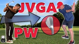 Trying The Jim Venetos Golf Swing With a PW  Is Keeping The Core Still The Key To Good Golf [upl. by Norval424]