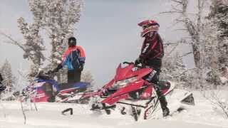 2015 Yamaha Crossover Snowmobiles [upl. by Ahcarb]