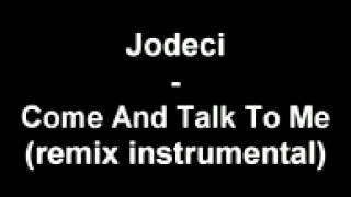 Jodeci  Come And Talk To Me remix instrumental [upl. by Hallutama624]