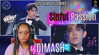 😲 SINFUL PASSION  DIMASH 🎶  WHAT AN AMAZING PERFORMANCE 🥹  Tone Deaf Reactions [upl. by Rhyne]