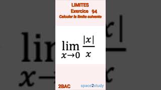 Exercice 94 Limites 2BAC Maths [upl. by Norvan284]