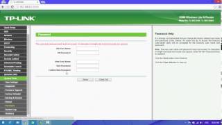 How to change ADMIN username and password on TP LINK router [upl. by Sirehc341]