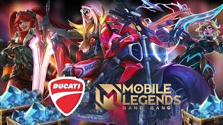 MLBB DUCATİ ETKİNLİĞİNİ DE BOŞ GEÇMEDİK  LEAMORDU ÇEKMİŞ KE mobilelegends mlbb [upl. by Pampuch]