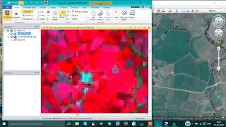 Supervised Landsat Image classification on ERDAS 2014 via Google Earth [upl. by Romeo520]