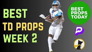 NFL Week 2 Props  10x PrizePicks TD Parlay 60 Last Week 🔥 [upl. by Anitreb]