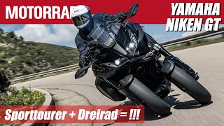 Yamaha Niken GT im Fahrbericht DreiradSporttourer mit neuem Motor [upl. by Silverman]