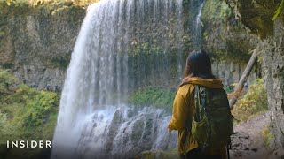 Hiking The Unbelievable Trail of Ten Falls Near Portland OR  Everyday Adventurer [upl. by Esilec]