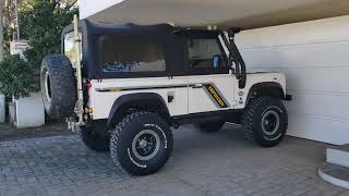 Cambio Tapizados Land Rover Defender 90 [upl. by Aslam]