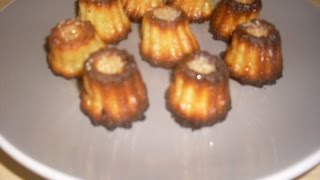 Comment faire des cannelés bordelais  Recette cannélé bordelais [upl. by Leopoldeen]