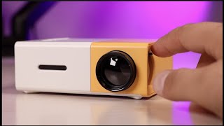 YG300 Mini LED Projector Review 1 Year Later [upl. by Amsed]