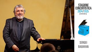 Sergey Babayan inaugura la Stagione concertistica di Pinerolo [upl. by Ygiaf]