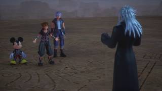 Kingdom Hearts 3 Boss Fight  Ansem Xemnas and Young Xehanort [upl. by Atiuqihc]