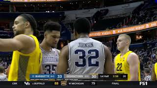 15 Marquette vs Georgetown Highlights BIGEASThoops [upl. by Amandie729]