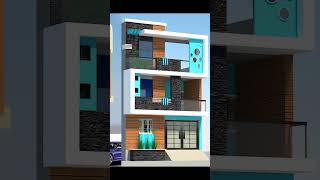 House Front Elevation Design 2024 PiyushPanchal homedesign [upl. by Yatnuhs]