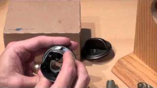 Resizing a Schlage B60 Deadbolt [upl. by Ilrak688]