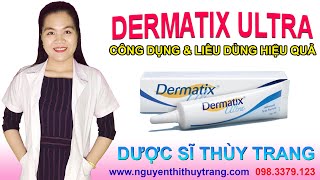 Dermatix Ultra bôi mụn được không Có trị sẹo thâm hiệu quả không [upl. by Innavoj]