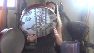 Learn Drumming with Marla The quotMoroccan Flipquot Technique for Frame Drums [upl. by Aisatal967]