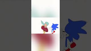 Sonic the Hedgehog vs One Punch Man Fan Animation [upl. by Ierbua]