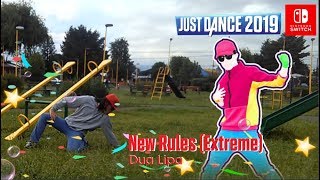 New Rules Extreme  Just Dance 2019  MEGASTAR Gameplay with me Nintendo Switch [upl. by Onivag]