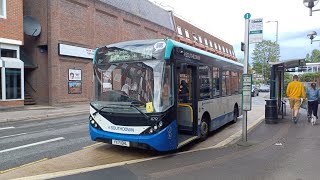 Southdowns newest bus type  6712 YX71 OHL  ADL Enviro 200 MMC  Route 422 [upl. by Nehpets992]