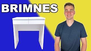 BRIMNES Dressing Table IKEA Tutorial [upl. by Nylarak280]