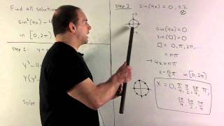 Example of Trig Equation [upl. by Orella]