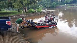 Twin 459cc Mini Airboat Build Houston We Have a Problem [upl. by Hawthorn]