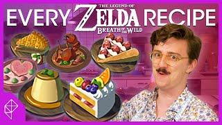 We made all 78 Breath of the Wild recipes in one day  Unraveled [upl. by Edlihtam406]