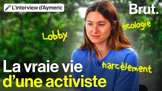 Lobby harcèlement écologie  la vraie vie de l’activiste Camille Etienne [upl. by Godderd155]