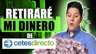 RETIRAR Dinero de Cetes Directo ¿Cuánto tarda ¿Venta anticipada de CETES [upl. by Swetlana]