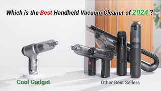 Which is the best Handheld Vacuum Cleaner of 2024  Detailed comparison of 9 top products [upl. by Ennaehr]