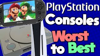 Ranking Every Playstation Console [upl. by Ordnas]