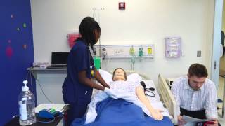 Nursing Simulation Scenario Physical Assessment [upl. by Dugald]