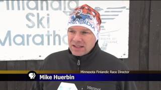 Minnesota Finlandia Ski Marathon  Lakeland News at Ten  February 23 2016 [upl. by Ailido]