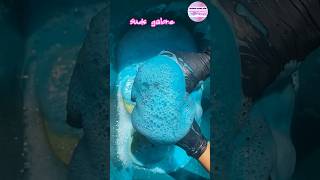 ASMR Relaxing sudsy sponge squeezing 🫧🧽 shorts spongesqueeze squeeze spongeasmr [upl. by Dode]