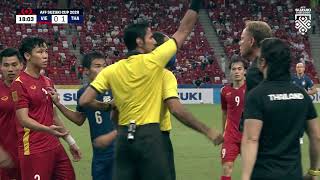 Vietnam vs Thailand AFF Suzuki Cup 2020 SemiFinal 1st Leg Extended Highlights [upl. by Charmian]