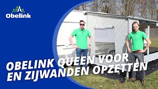 Obelink Queen voor en zijwanden monteren  Instructievideo  Obelink [upl. by Kcirred]