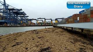 Time to reprofile Felixstowes Landguard beach 15 December 2023 [upl. by Kubetz]