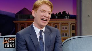 Domhnall Gleeson Drew the Peter Rabbit Short Sunny Straw [upl. by Lairbag]