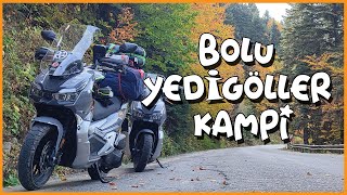 Bolu Yedigöller Kamp 🏕️🏍️ Rks Freccia 150 [upl. by Kreindler]