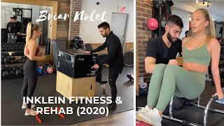 Briar Nolet at InKlein Fitness amp Rehab with Nando Sirianni 2020 [upl. by Innaig]