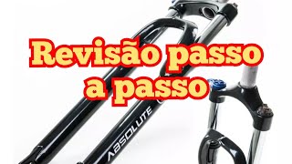 revisão suspensão absolute passo a passoMarcioMecanicodeBike137 [upl. by Harv]