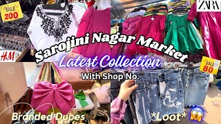 Sarojini Nagar Market Delhi✨ Latest Summer Collection 2024 With Shop Number sarojininagar market [upl. by Aribold]