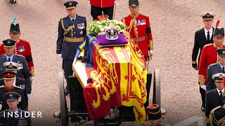 Watch Queen Elizabeth IIs Funeral Procession  Insider News [upl. by Womack]