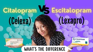 Citalopram vs Escitalopram [upl. by Guilbert]