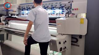 HengChang Machinery Quilting machine FAQ video tutorial [upl. by Dihahs]