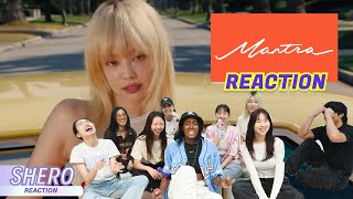 KPOP REACTION BLACKPINK JENNIE  quotMantraquot REACTION WOW  SHERO [upl. by Nimaj]