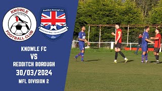 Matchday Uncovered  Redditch Borough vs Knowle [upl. by Ahsilla]